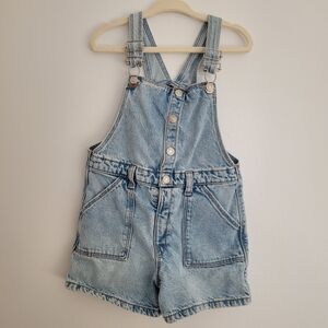 🧸2/20$ Zara Light Blue Kids Overalls Romper Size 2-3T toddler Girl